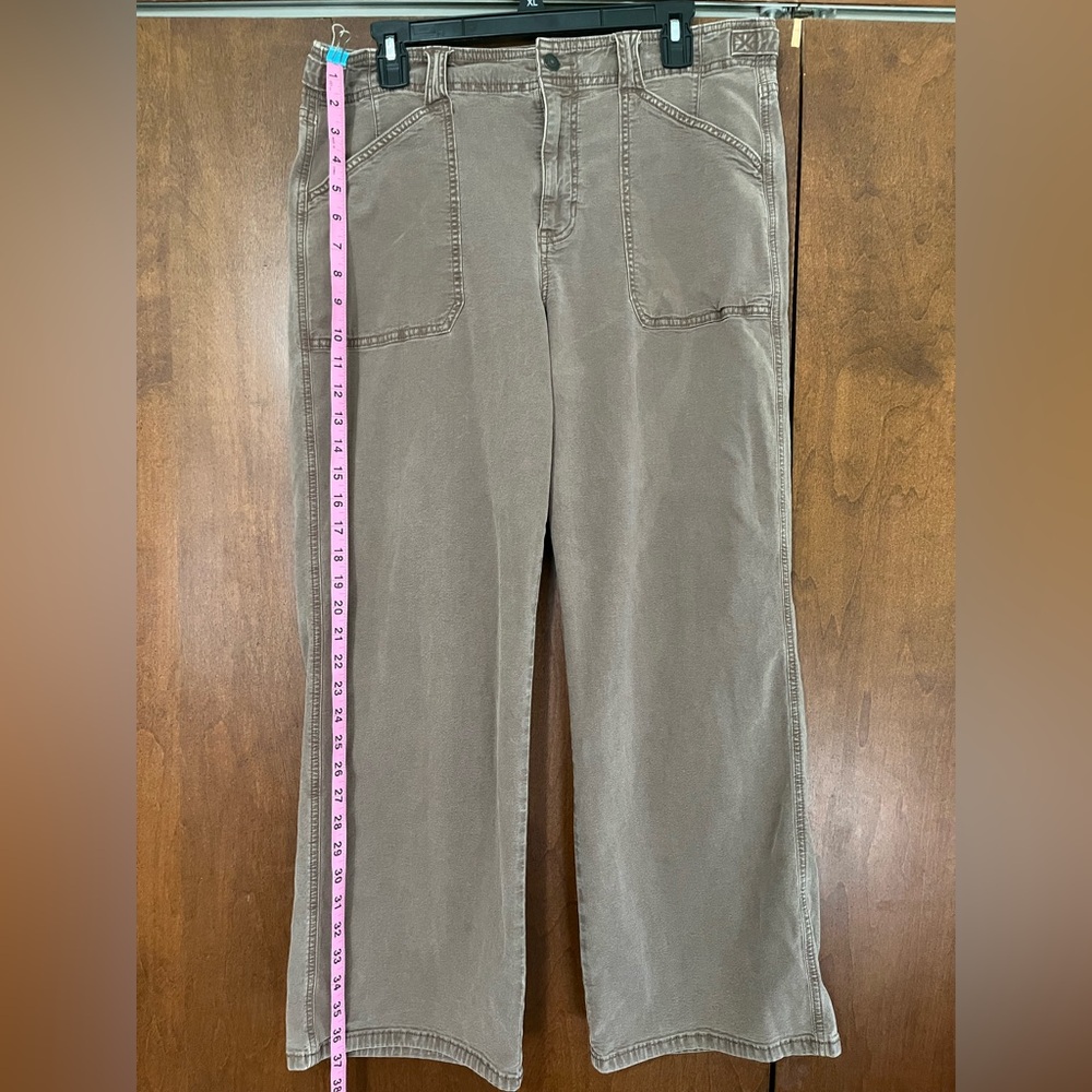American Eagle Outfitters Stretch High-Waisted Utility Stovepipe Pants